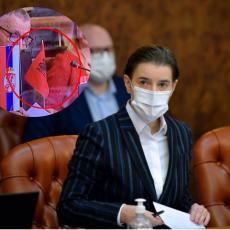 KO TEBE ZASTAVOM... Premijerka Srbije brutalno odgovorila na neviđeni SKANDAL u Skupštini (FOTO)