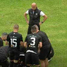 KOBNA PESNICA: Teška povreda Partizanovog igrača bacila senku na ubedljivu pobedu (VIDEO)