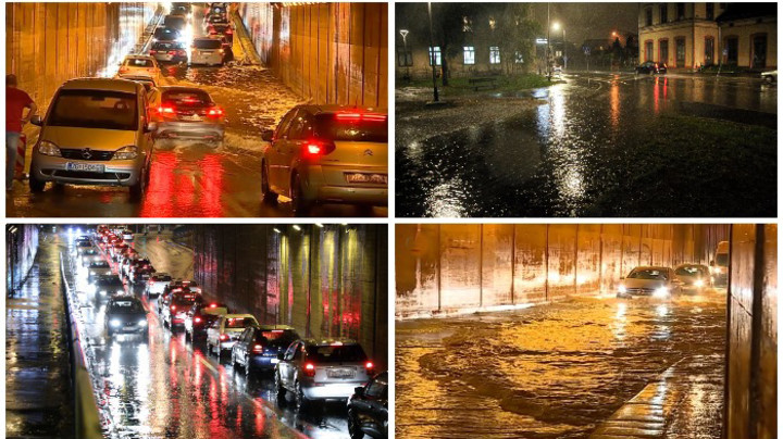 KOLAPS U ZAGREBU - Prve jesenje kiše izazavale HAOS u saobraćaju i veliku materijalnu štetu! (FOTO+VIDEO)