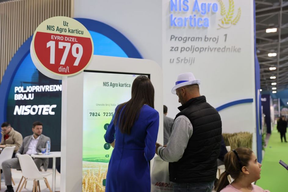 KOMPANIJA NIS NA 92 MEĐUNARODNOM SAJMU POLjOPRIVREDE U NOVOM SADU