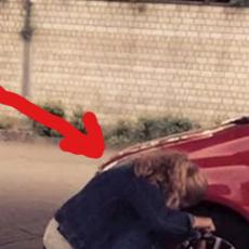 KRAJ SVEGA! Pogledajte ČIME ova žena pokušava da napumpa gumu! (FOTO)
