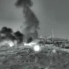 KRVAVI POHOD Izraelska vojska objavila snimak svog bombardovanja Sirije (FOTO/VIDEO)