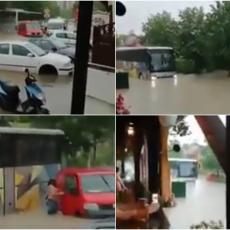 KUMANOVO KAO VENECIJA: Jako nevreme POPLAVILO ULICE, voda napunila podrume i garaže, pokrenuta i KLIZIŠTA! (VIDEO)