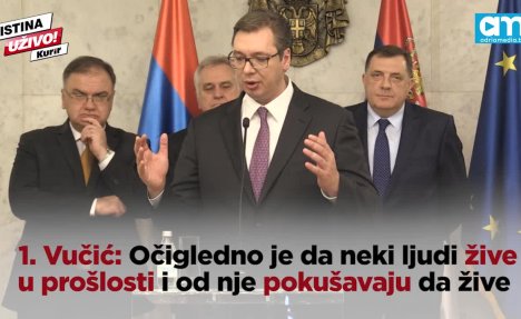 (KURIR TV) 10 NAJVAŽNIJIH PORUKA sa sastanka Vučića, Nikolića, Dodika i Ivanića, a NAJJAČA je DEVETA