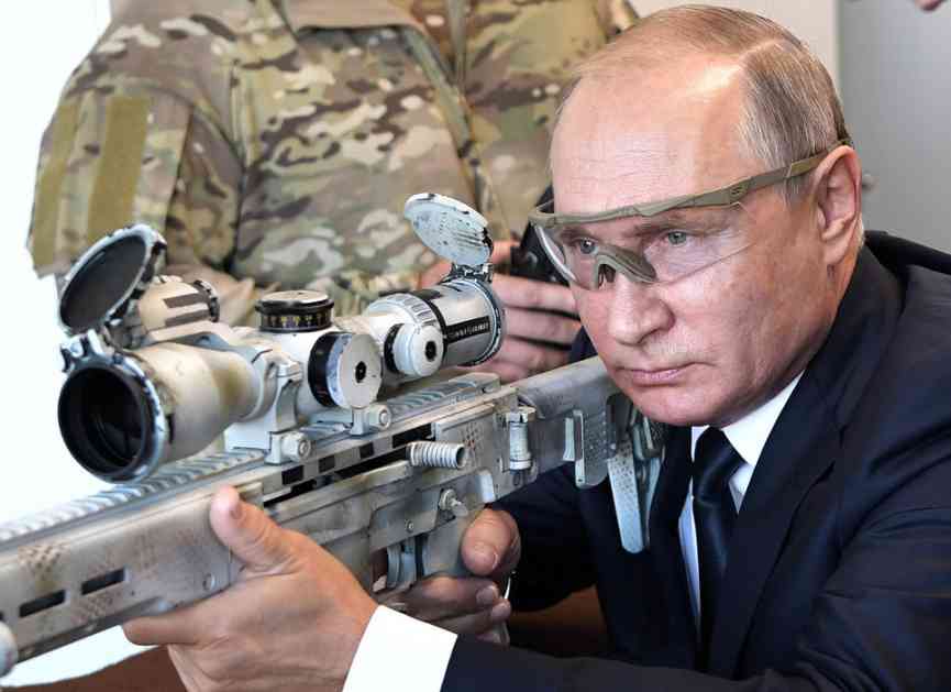 Kad Putin zapuca iz novog snajpera (VIDEO)