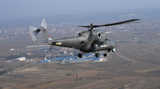 Kako izgleda obuka na helikopterima Mi-35