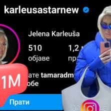 Kako je Karleuša ponovo prešla milion na Instagramu? ChatGPT odgovara da li je bilo kupovine pratilaca
