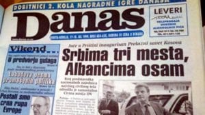 Kako se pre 20 godina govorilo o podeli Kosova?