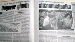 Kakve su bile šanse za ujedinjeni nastup srpske opozicije pre 20 godina?