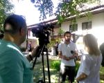 Kamere RTV Vranje na snimanju Vrati se Zone