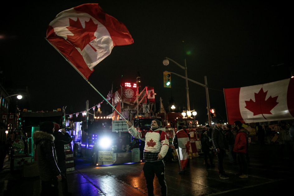 Kanada: Hapšenje organizatora protesta kamiondžija
