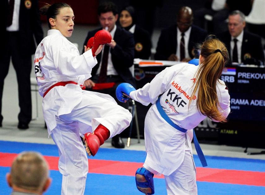 Karate: Jovana Preković osvojila srebro u Šangaju