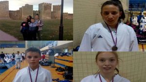 Karate klubu „Zvečan“ tri medalje na Kupu Srbije za pionire i mlade nade u karateu