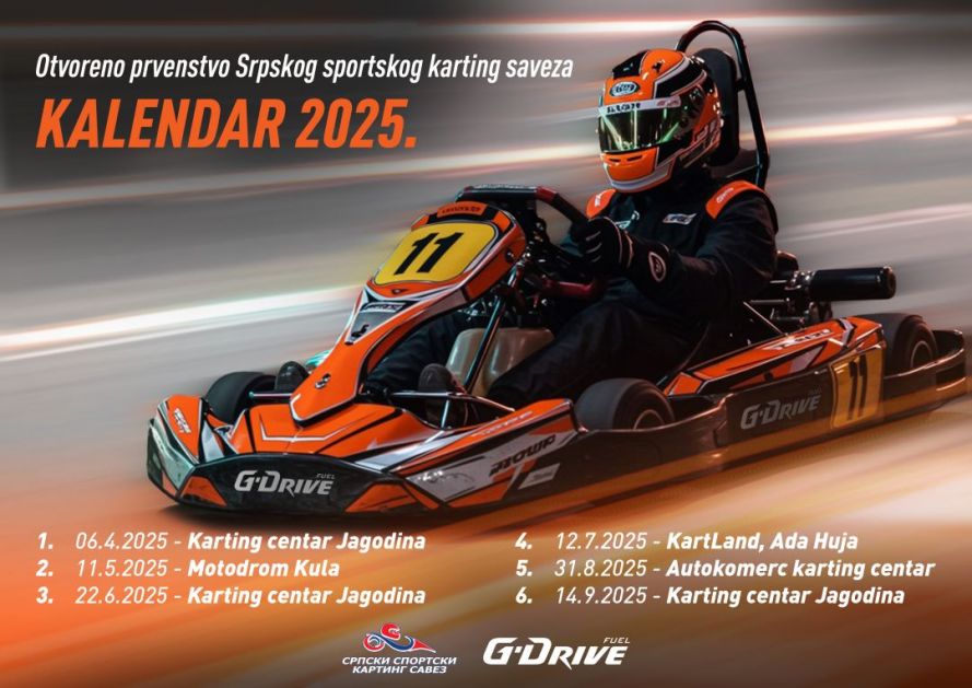 Karting adrenalin uz podršku G-Drive premijum goriva