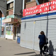 Katanac na srpskim radnjama, ne rade pumpe, pekare, taksi ne ide: Pogledajte kako izgleda Kosovska Mitrovica (FOTO)