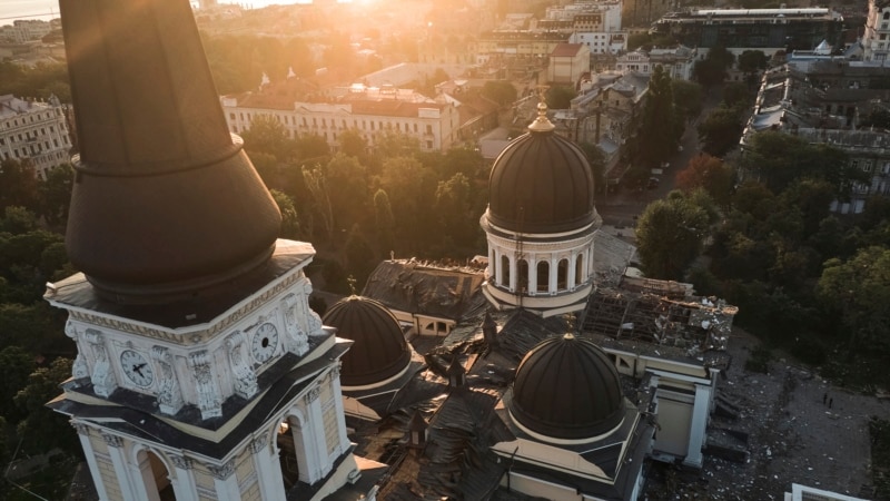Katedrala u Odesi teško oštećena u napadu Rusije