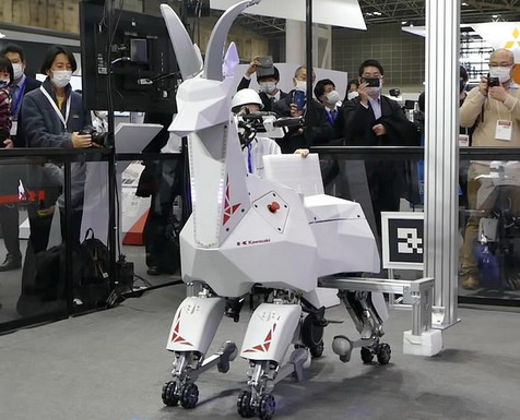 Kawasaki napravio robotsku kozu... koju možete da vozite