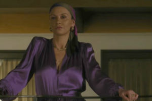 Ketrin Zita - Džons kao kokainska kraljica u filmu Cocaine Godmother