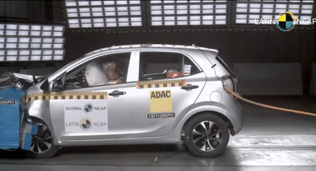 Kia Picanto sa 0 zvezdica za bezbednost na Latin NCAP testu