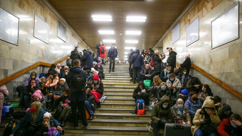 Kijevski metro kao sklonište