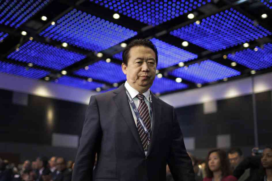 Predsednik Interpola podneo ostavku pre odlaska u Kinu