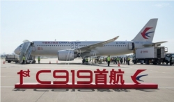 Kineski mlazni avion C919 ušao u komercijalnu upotrebu