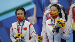 Kineskinje osvojile zlatnu medalju u sinhronim skokovima u vodu