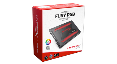 Kingston najavio HyperX Fury RGB SSD