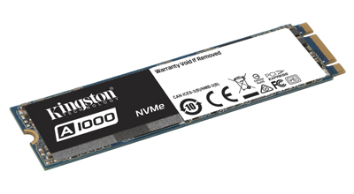 Kingston predstavio A1000 NVMe PCIe SSD