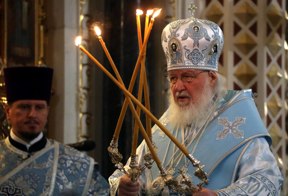 Patrijarh Kiril služio Vaskršnju liturgiju, prisustvovao Putin