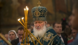 Kiril osveštava rusku pravoslavnu crkvu u Parizu
