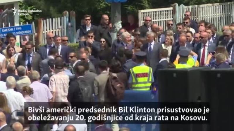 Klinton na Kosovu: Volim ovu zemlju