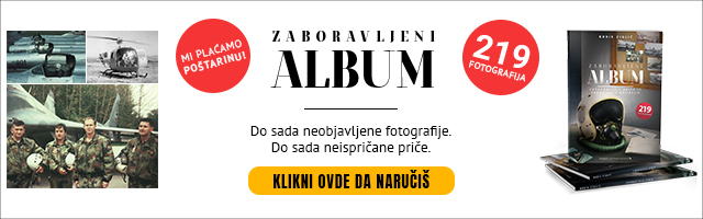 Knjiga „Zaboravljeni album“: Harikeni iznad Jugoslavije