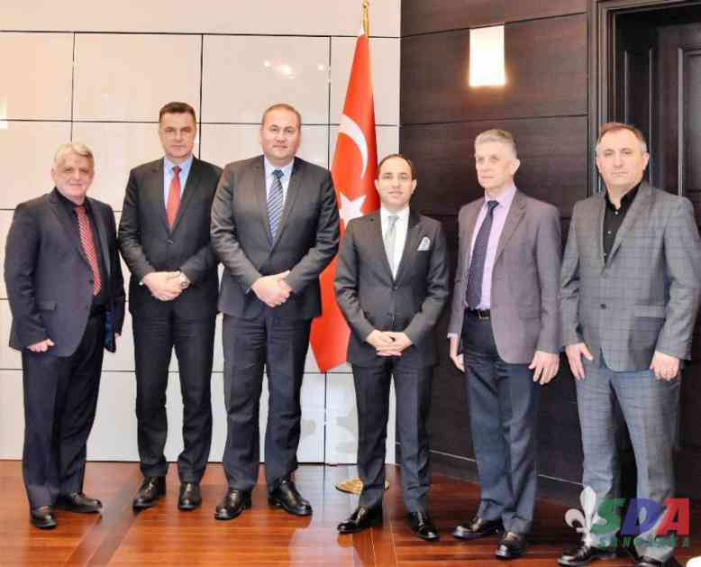 Koalicija SDP-SDA u posjeti Turskoj ambasadi