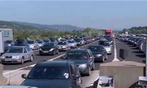 Kolaps u Hrvatskoj: Udes na auto-putu, kolona 25 kilometara