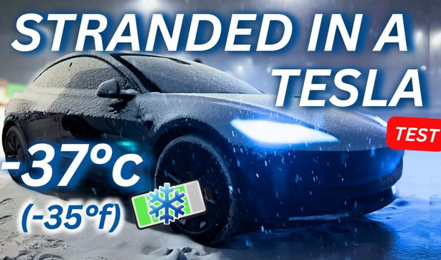 Koliko dugo Tesla Model 3 može da greje putnike na temperaturi od minus 37 stepeni?
