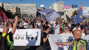 „Koliko je sad umorne, nervozne i uplakane dece“: Ana Brnabić o blokadi mostova u Beogradu