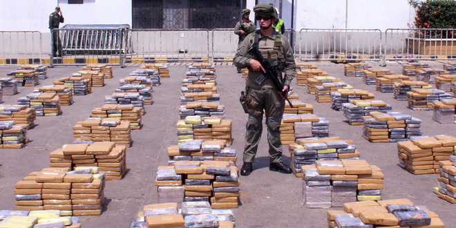 Kolumbija: Zaplenjeno 116 tona kokaina