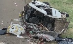 Kombi potpuno smrskan, tela leže pored puta: Prvi snimak užasa kod Niša (VIDEO) 