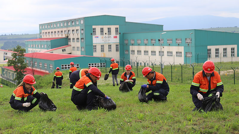 Kompanija Srbija Ziđin Majning obeležila Svetski dan zaštite životne sredine akcijom ćišćenja i uređenja rudnika Čukaru Peki