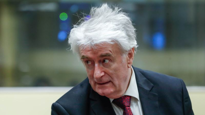Karadžić osuđen na kaznu doživotnog zatvora