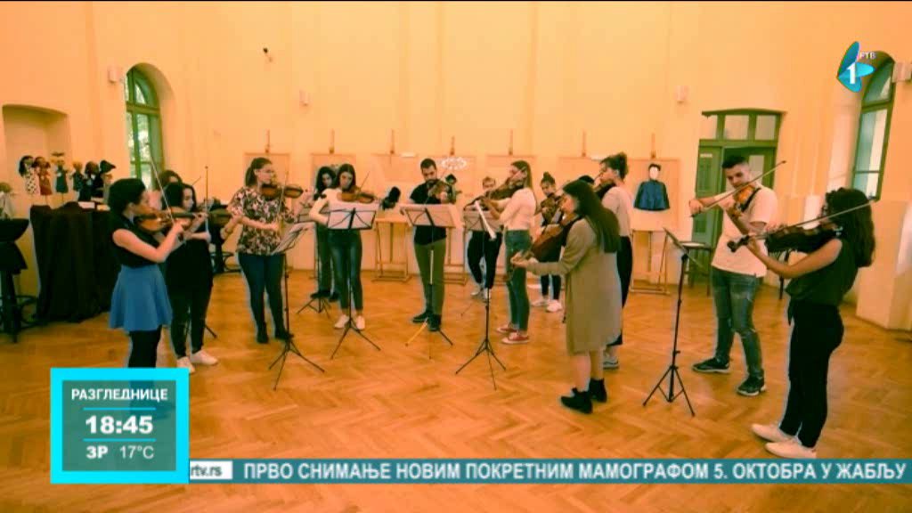 Koncert violinista iz cele Srbije u Novom Sadu