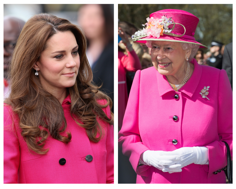 Kopija kraljice: Kate Middleton i Elizabeth II u istim odevnim kombinacijama