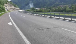 Koridori Srbije: Naprsline na autoputu kroz Grdeličku klisuru sanirane