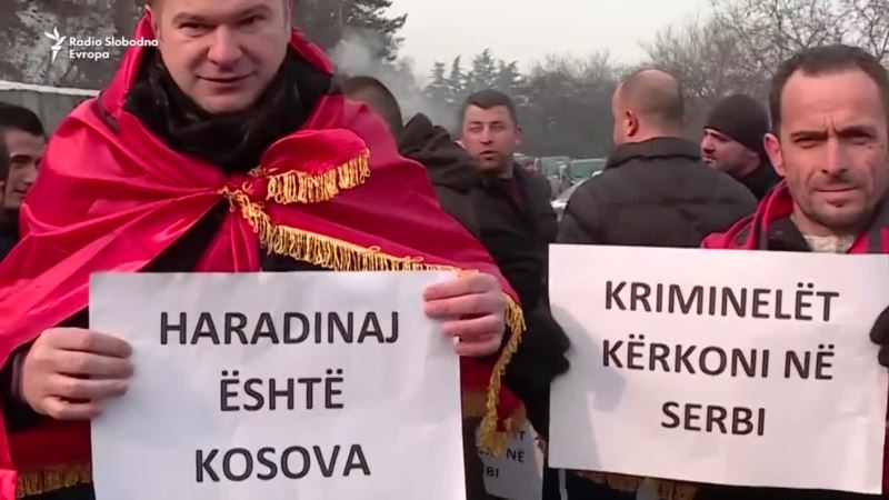Kosovo i Makedonija: Skupovi podrške Haradinaju