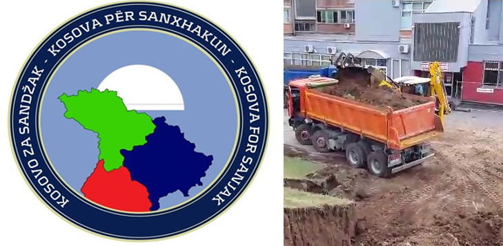 Kosovo za Sandžak – Zahtjevamo da se radovi na lokalitetu grobnice odmah prekinu