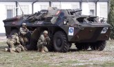 Kosovski vojnici u američkoj bazi