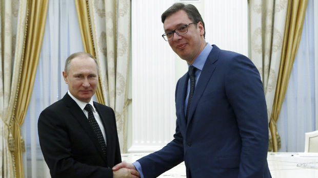Kremlj: Vučić i Putin sutra o razvoju saradnje