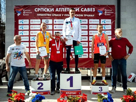 Kristijan osvojio SREBRO na Prvenstvu Srbije u planinskom trčanju