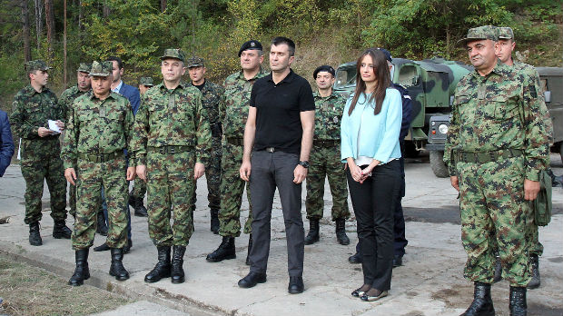 Kuburović i Đorđević obišli policiju i vojsku na granici sa Bugarskom